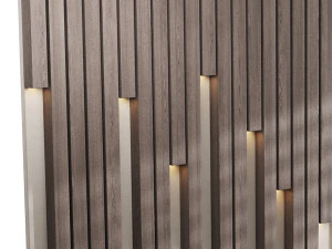 Pannello murale decorativo 75 Modello 3D