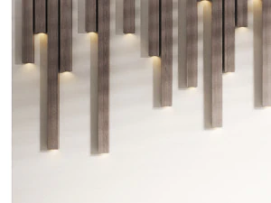 Pannello murale decorativo 75 Modello 3D