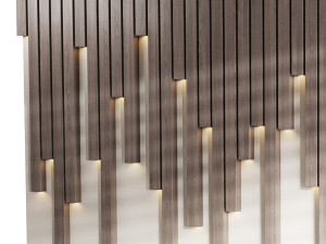 Decorative Wall panel 75 3D 模型