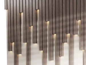 Pannello murale decorativo 75 Modello 3D