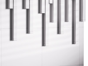 Decorative Wall panel 75 3D 模型