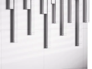 Pannello murale decorativo 75 Modello 3D