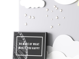 Decorative wall panel for children 02 3Dモデル