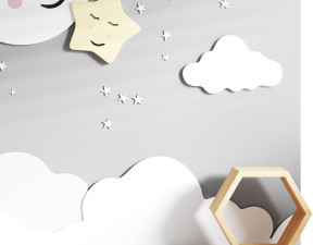 Decorative wall panel for children 02 3Dモデル