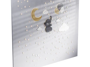 Dekoratives Wandpaneel f&uuml;r Kinder 3D Modell