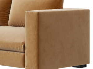 DESEO COPPER BROWN PERFORMANCE VELVET 3Dモデル