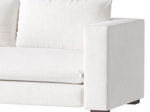 DESEO COPPER BROWN PERFORMANCE VELVET SOFA Modelo 3D