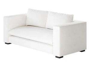 DESEO COPPER BROWN PERFORMANCE VELVET SOFA 3D Model