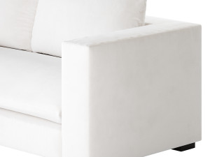 DESEO COPPER BROWN PERFORMANCE VELVET SOFA Modelo 3D