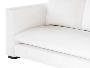DESEO COPPER BROWN PERFORMANCE VELVET SOFA Modelo 3D