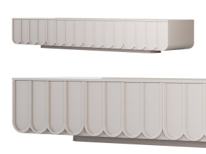 Designer TV stand Sideboard Modèle 3D