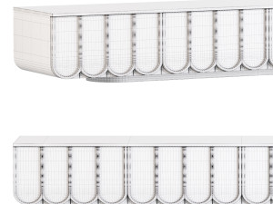 Designer TV stand Sideboard Modèle 3D
