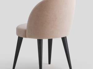 Dining soft chair Timon I 3D Модель