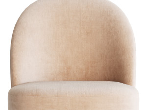 Dining soft chair Timon I 3D Модель