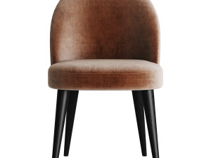Dining soft chair Timon I 3D Модель