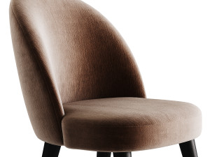 Dining soft chair Timon I 3D Модель