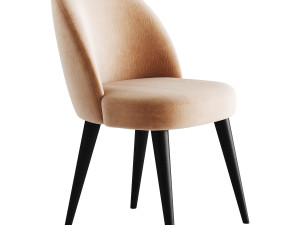 Dining soft chair Timon I 3D Модель