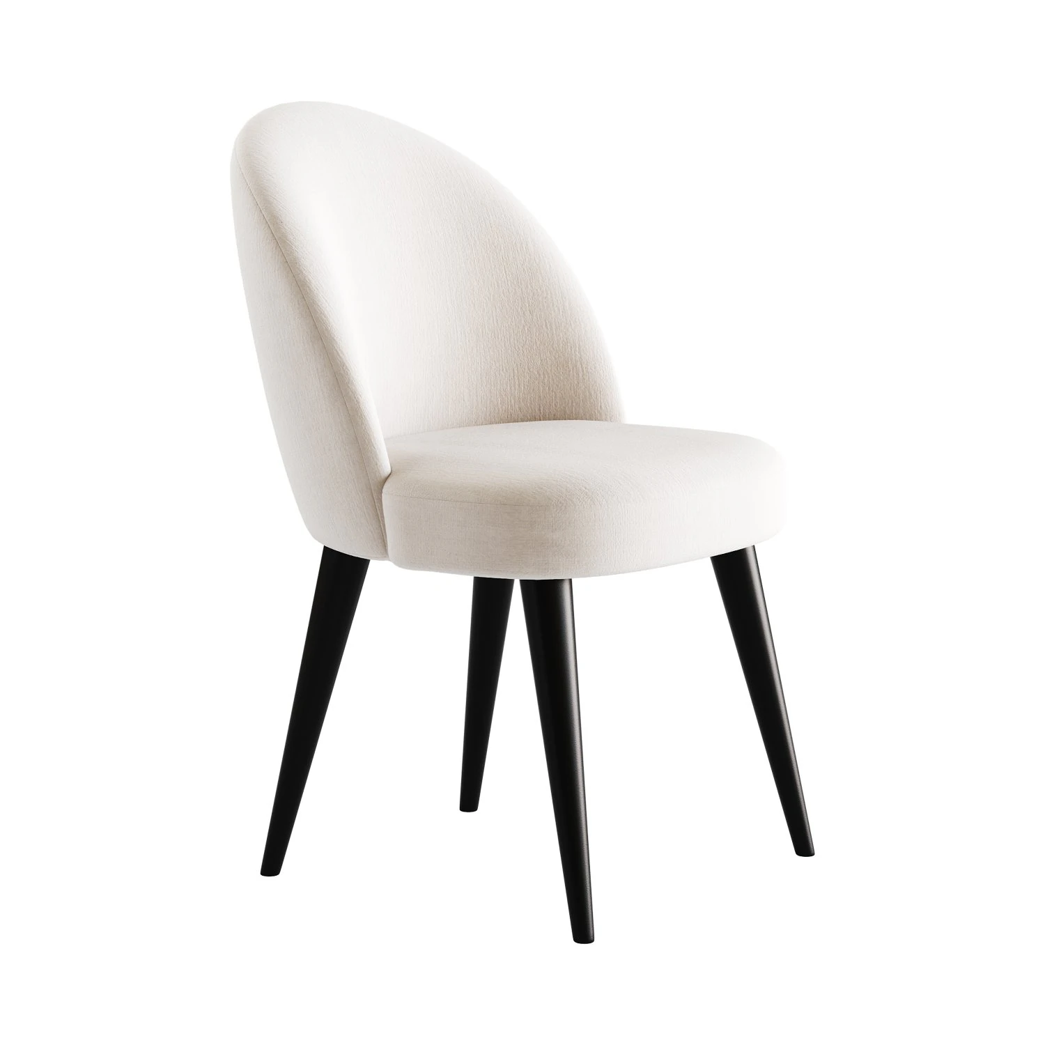 Dining soft chair Timon II 3D Model .c4d .max .obj .3ds .fbx .stl .blend 