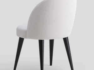 Dining soft chair Timon II 3Dモデル