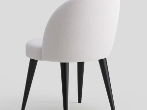 Dining soft chair Timon II 3D Model