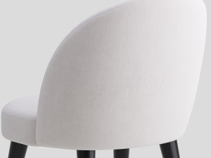 Dining soft chair Timon II 3Dモデル