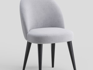 Dining soft chair Timon II 3Dモデル