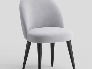 Dining soft chair Timon II 3D Model
