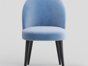 Dining soft chair Timon II 3Dモデル