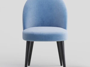 Dining soft chair Timon II 3D Model