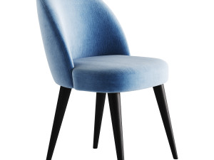 Dining soft chair Timon II 3Dモデル