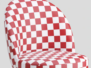 Dining soft chair Timon II 3D Model