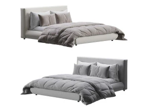 収納付きドリームベッド 3Dモデル