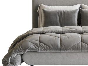 Dream Bed With Storage 3D Model