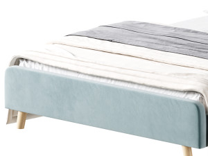 Emmerson Upholstered Low Rise Bed Frame 3D Model