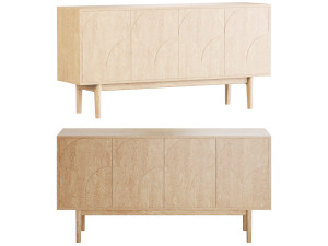 Ercol Amalfi Sideboard 3D मॉडल