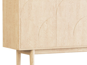 Ercol Amalfi Sideboard 3D Model