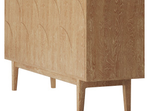 Ercol Amalfi Sideboard 3D Model