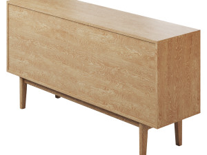 Ercol Amalfi Sideboard 3D Model