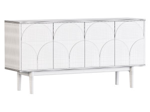 Ercol Amalfi Sideboard 3D Model