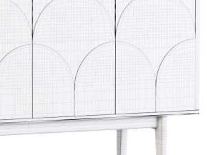 Ercol Amalfi Sideboard 3D Model
