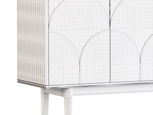 Ercol Amalfi Sideboard 3D Model