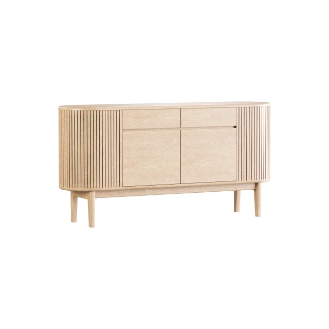 Ercol Siena Sideboard 3D Model .c4d .max .obj .3ds .fbx .stl .blend
