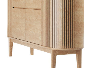 Ercol Siena Sideboard 3D Model