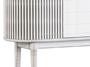 Ercol Siena Sideboard 3D Model