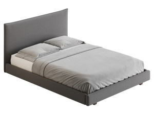 FACADE SHADOW VELVET QUEEN BED 3Dモデル