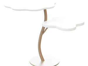 Luxurious Two Surface Table 3D Model