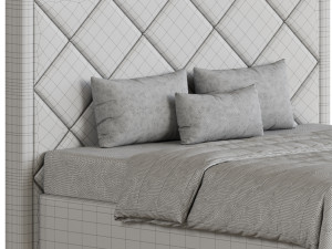 Fortune Headboard 3D Модель