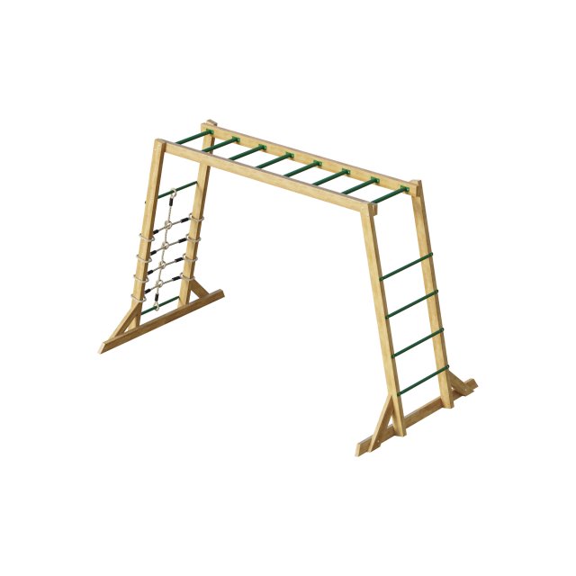 FREESTANDING MONKEY BARS 3D Model .c4d .max .obj .3ds .fbx .stl .blend 