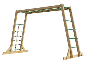 FREESTANDING MONKEY BARS 3D Model