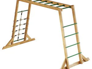 FREESTANDING MONKEY BARS 3D Model